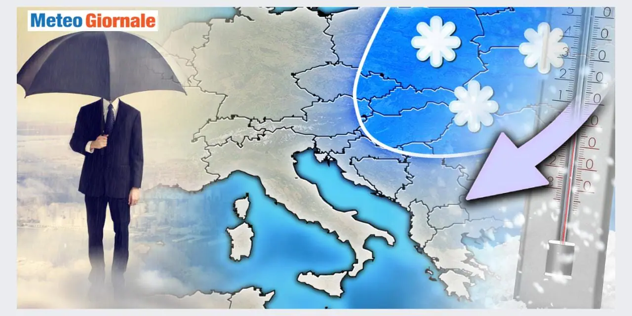 Freddo in arrivo e clima più invernale