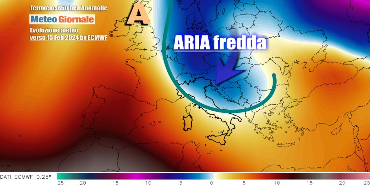 Meteo: dal caldo eccezionale al freddo artico