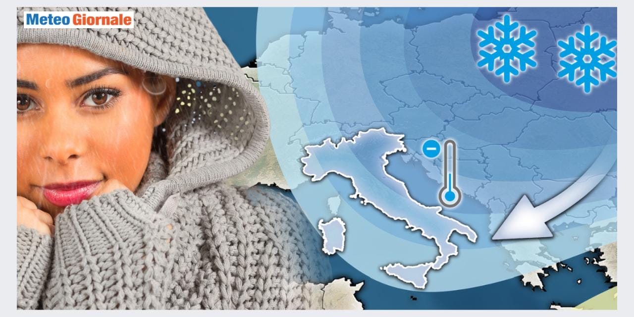 Meteo: verso l'arrivo del freddo polare