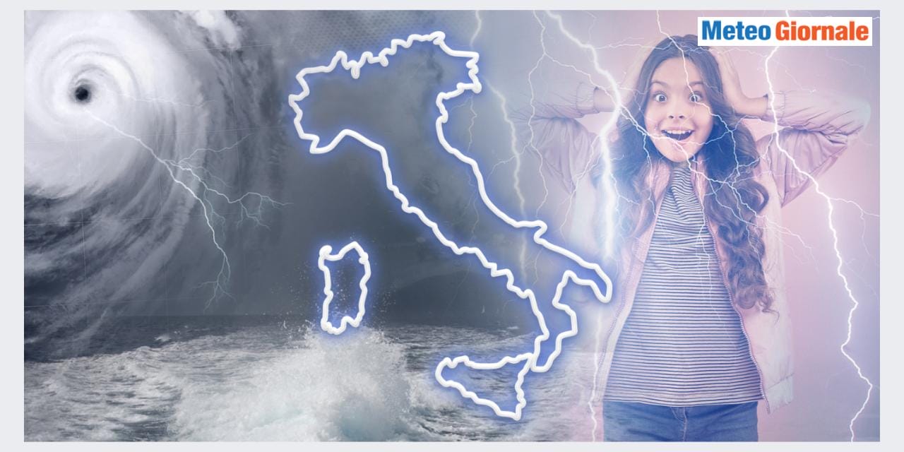 Meteo: Italia sotto la pioggia durante il WEEKEND!