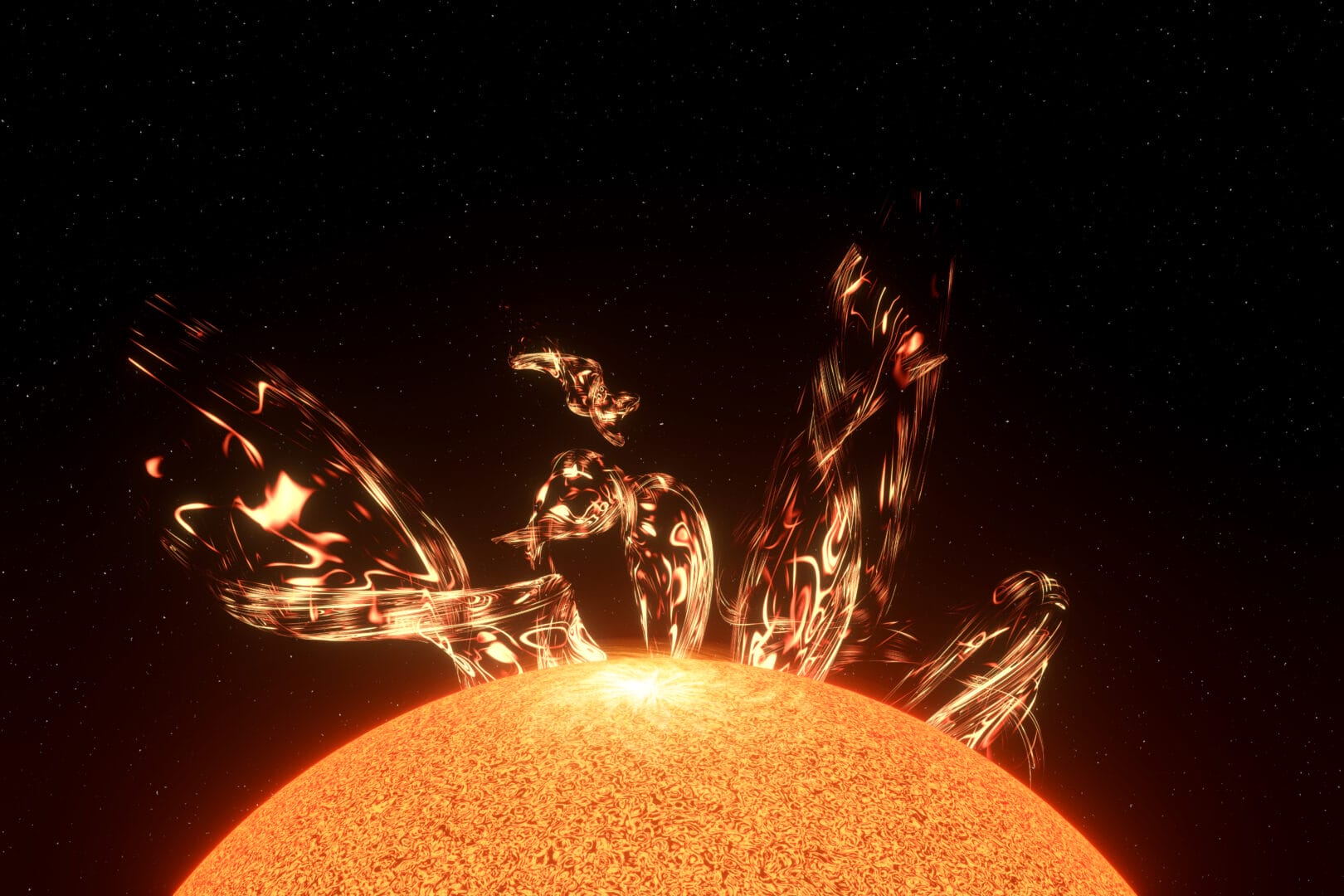 light flares composition