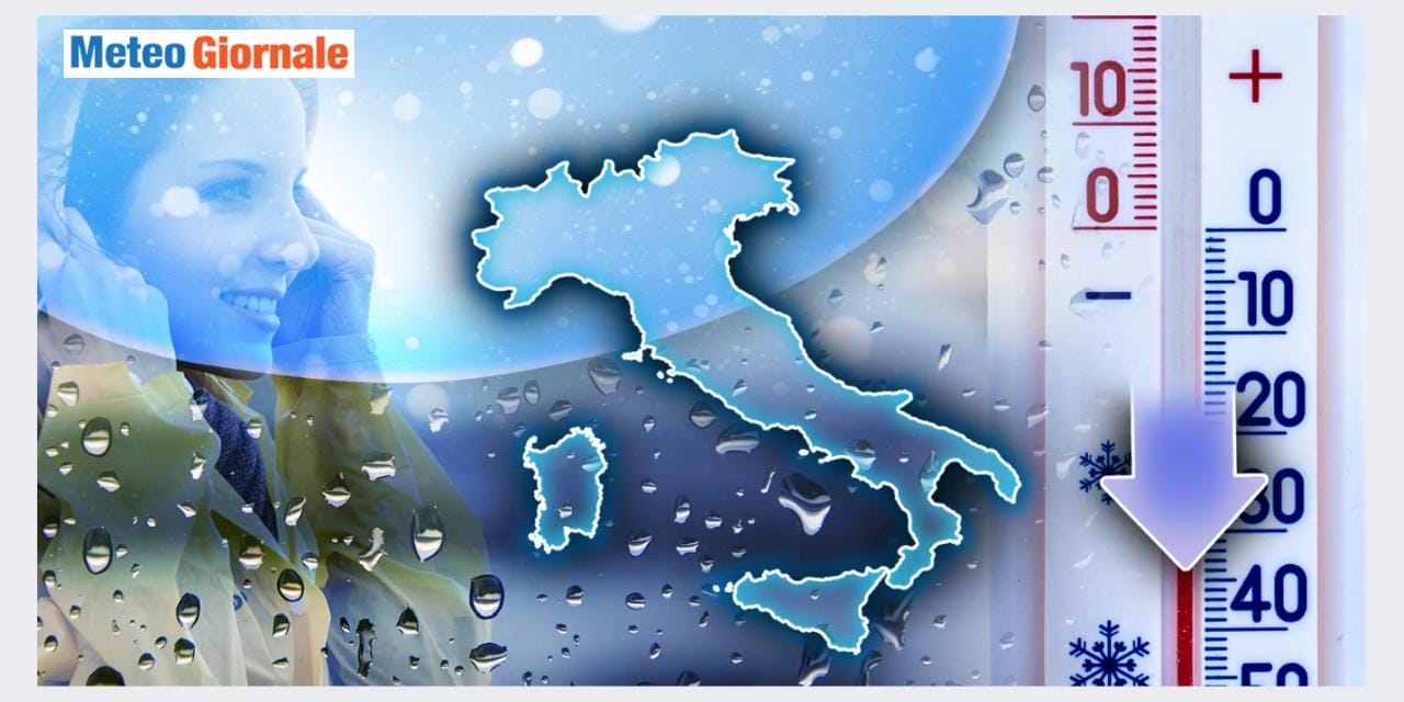 Meteo: caldo spazzato via e crolleranno le temperature