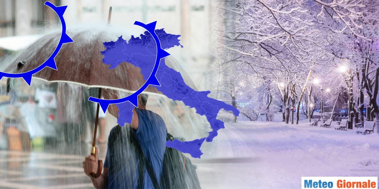 Meteo: colpo di scena, perturbazioni a raffica stravolgeranno fine Febbraio