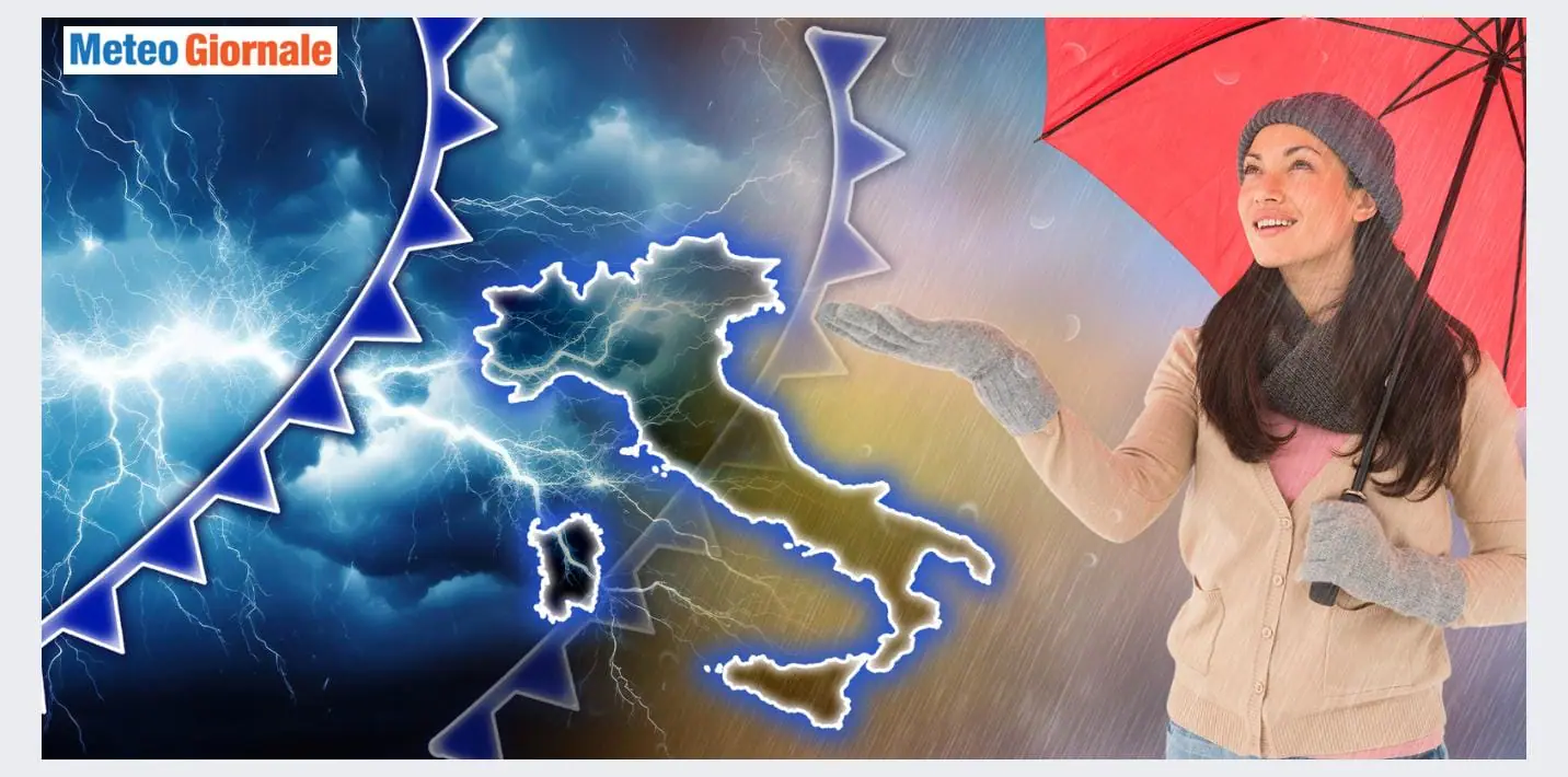 Maltempo pronto ad abbattersi