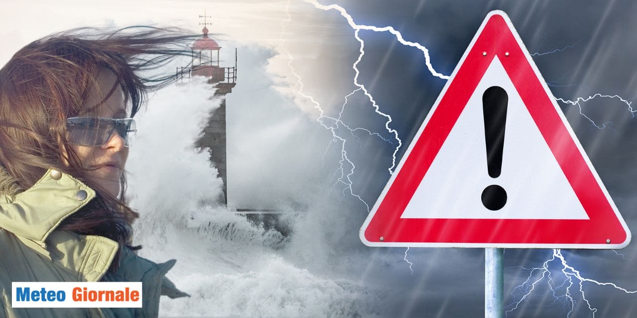 Inizia un periodo di maltempo frequente, rischio di fenomeni meteo estremi