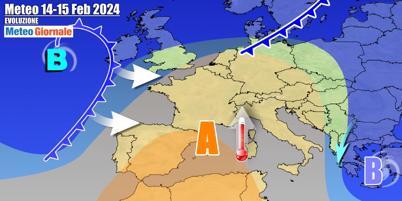 Meteo Italia: l’Anticiclone non durerà a lungo, nel weekend cambia tutto
