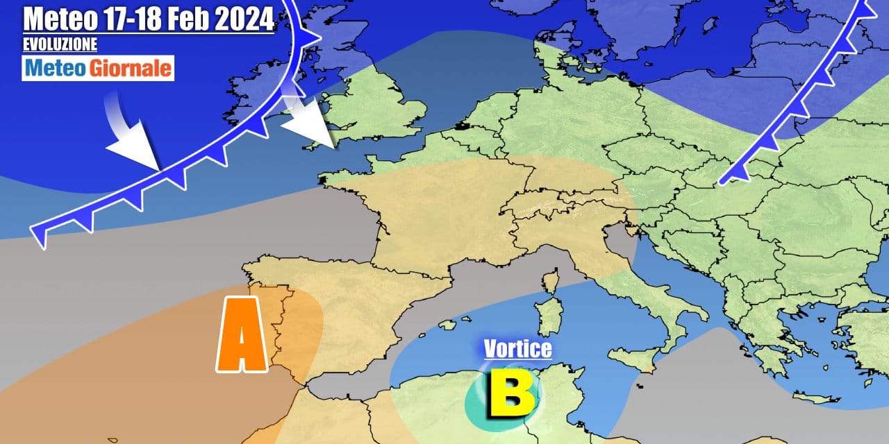 Meteo Italia: ritirata dell’anticiclone nel weekend, poi arriva un Ciclone