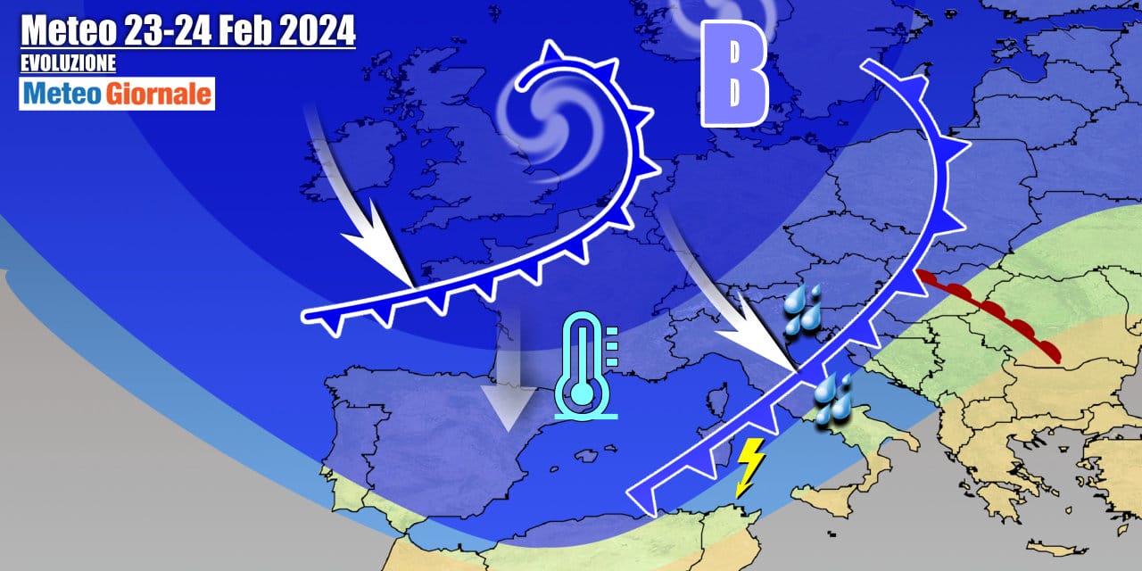 Meteo Italia: intensa perturbazione in arrivo, ma sarà solo l’inizio