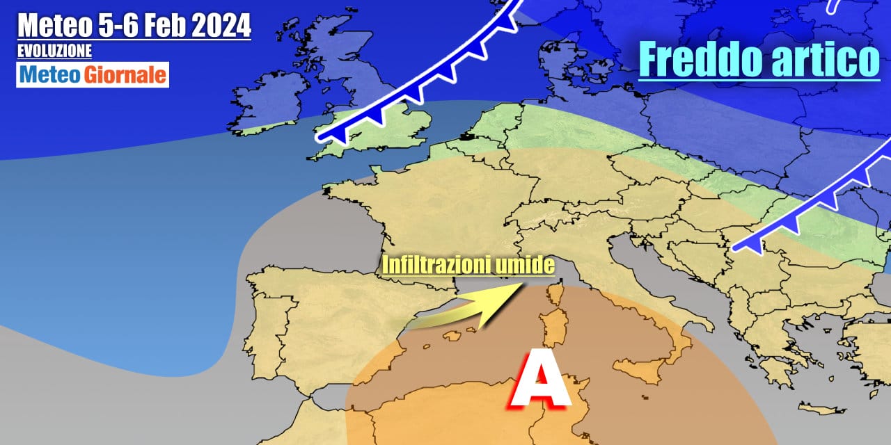 Meteo Italia: cede l’anticiclone, Inverno pronto ad accendersi