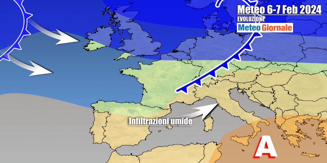 Meteo Italia: dall’Anticiclone al maltempo, arriva la svolta invernale