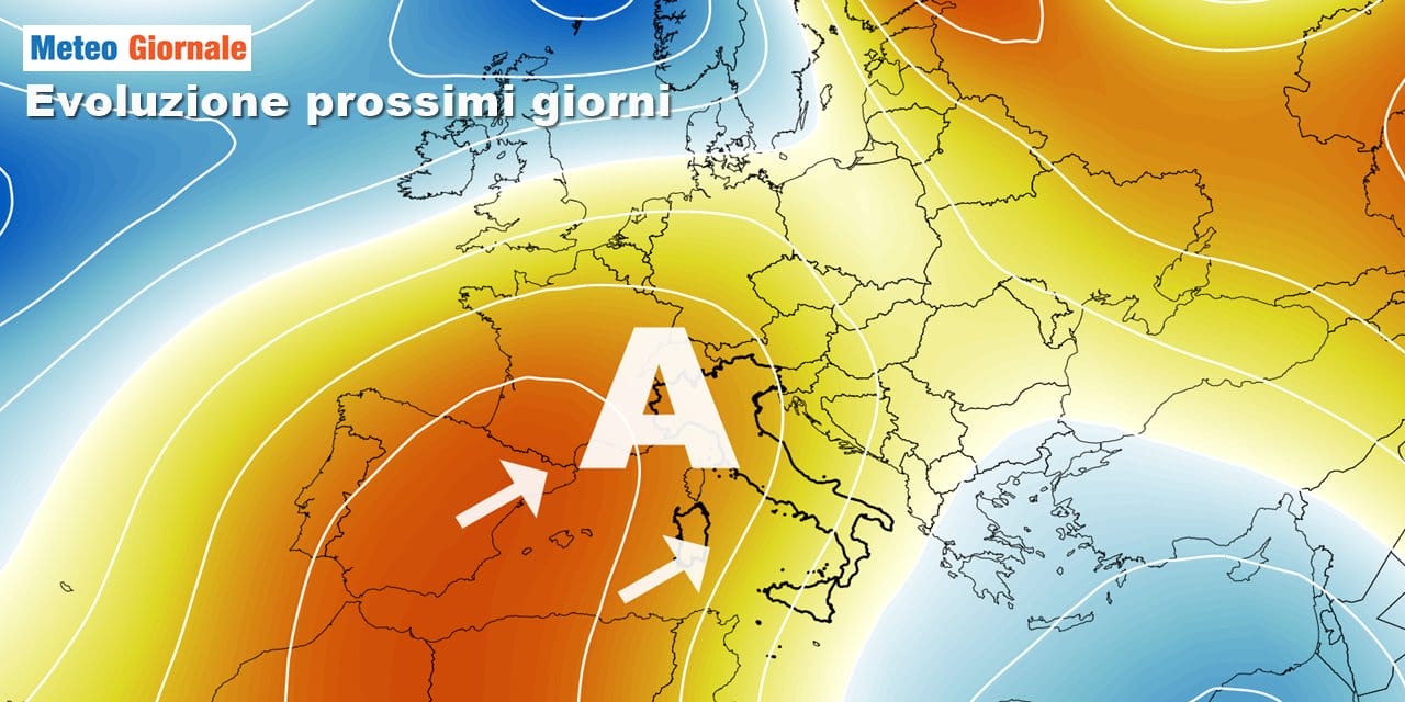 Meteo: verso ritorno dell’alta pressione nei prossimi giorni