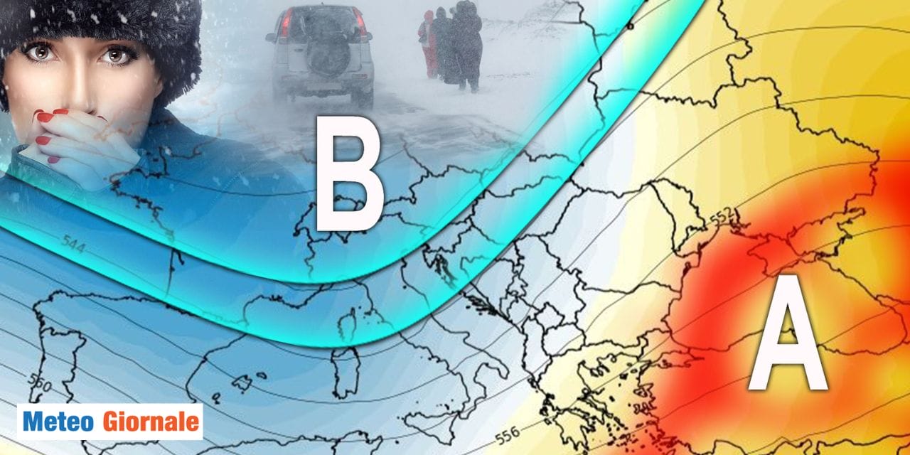 Meteo: arrivano pioggia e neve, la data del cambiamento