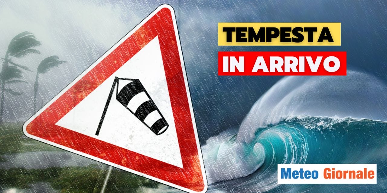 Meteo: tempesta di vento su mezza Italia, da non sottovalutare