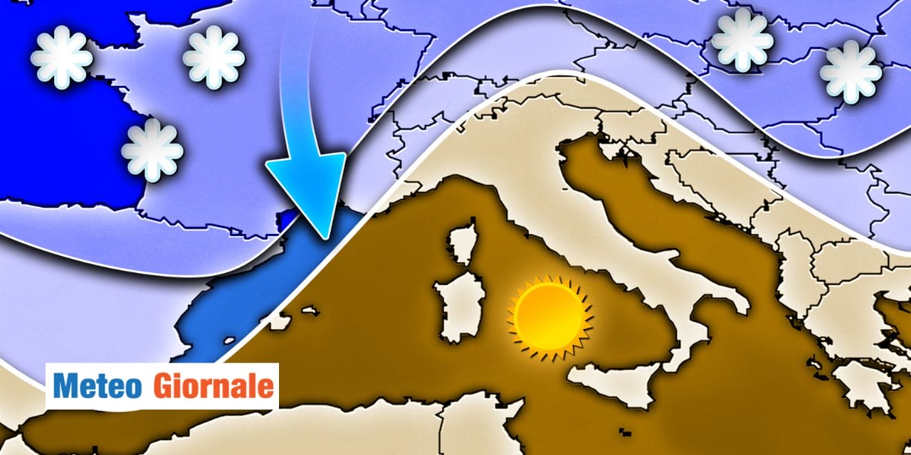 Meteo: caldo africano all’apice, ma il freddo è dietro l’angolo