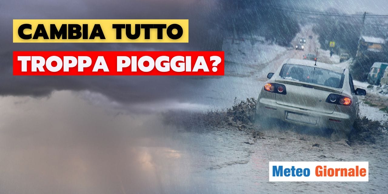 Meteo: stravolgimento totale, il maltempo durerà a lungo!