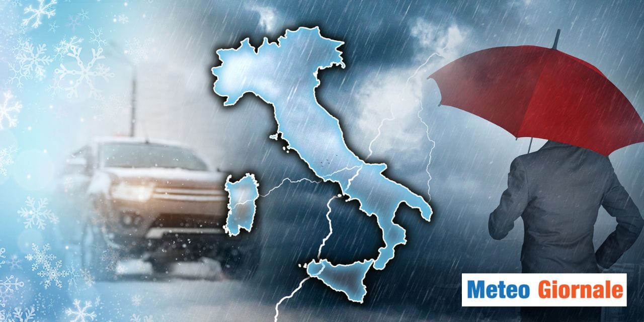 Meteo: cambierà tutto in poche ore, addio alla mitezza!