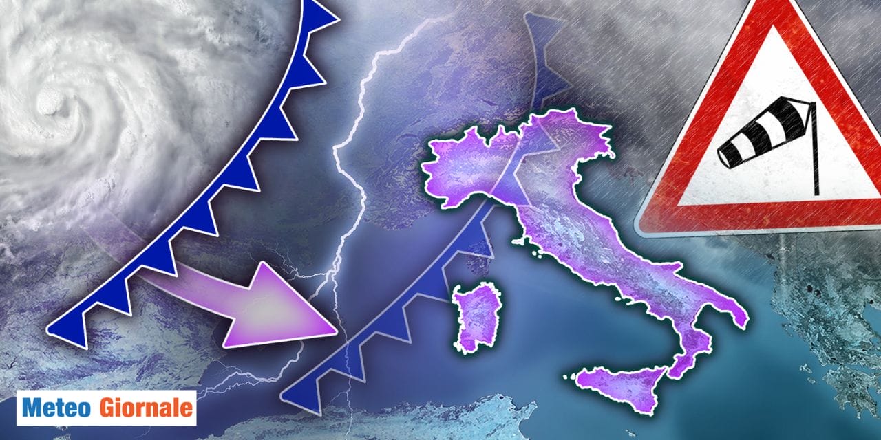 Una, due, tre perturbazioni di seguito: il meteo si fa cattivo fino a marzo