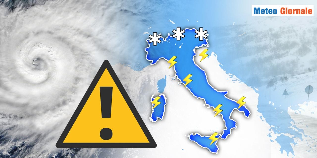 Occhio al VENTO: possibili raffiche fino a 100 km/h!