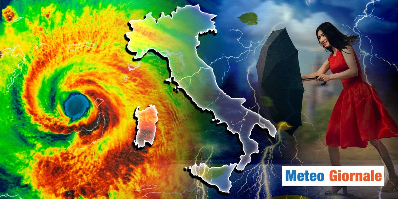 Meteo: allerta ciclone su mezza Italia, ultimi aggiornamenti