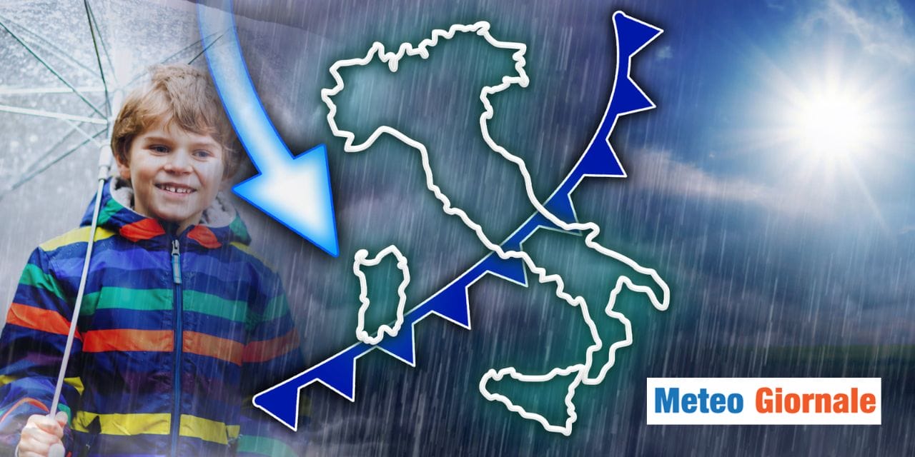 Meteo: ciclone da venerdì, pioggia su tutta Italia e torna anche la neve