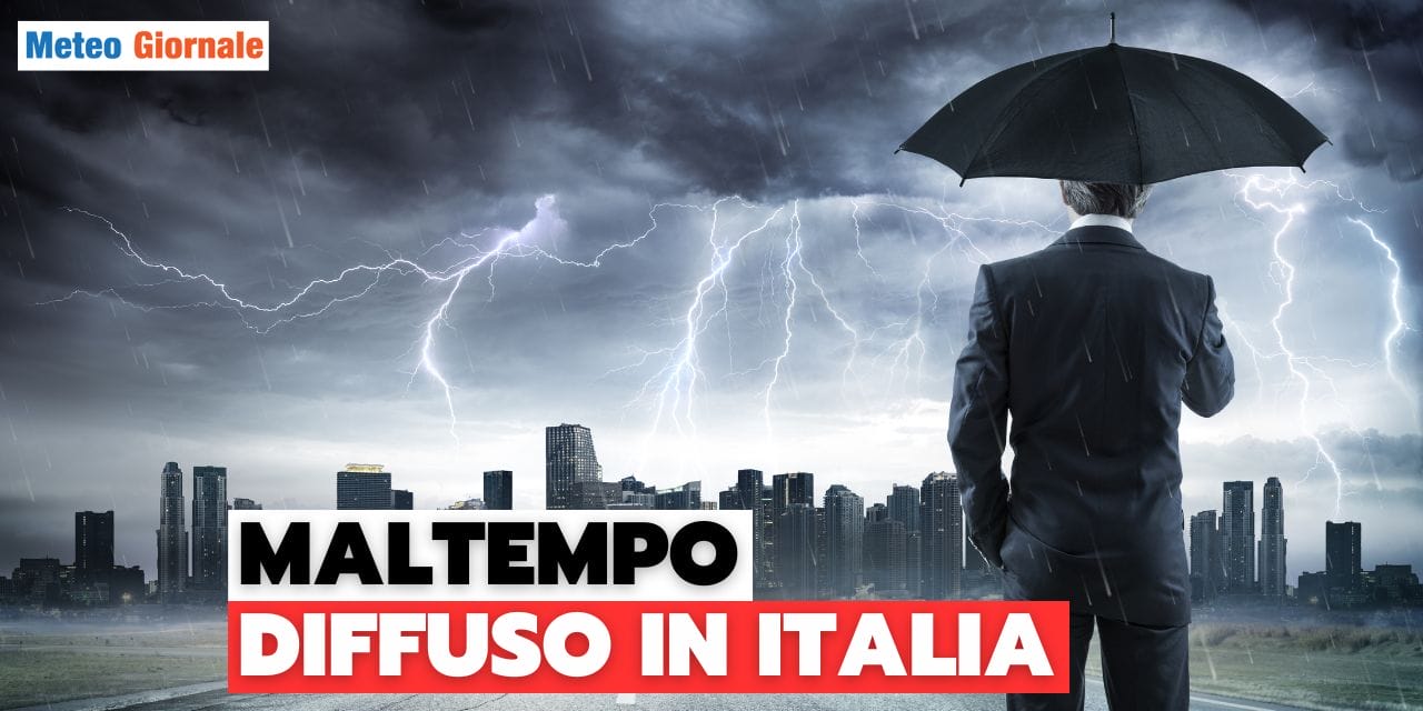 Previsioni meteo: raffica di forti perturbazioni su Italia. Forte neve sino quote medie