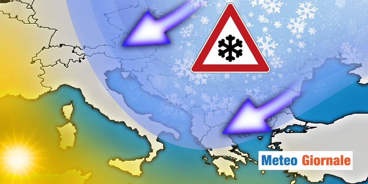 Meteo: si sblocca il freddo polare, ecco la destinazione