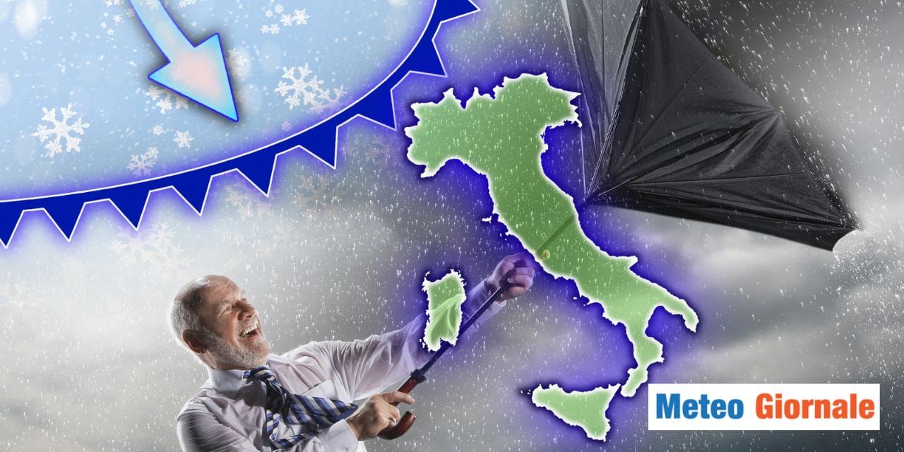 Meteo: il risveglio dell'Atlantico, piogge, neve e nubifragi nel week-end