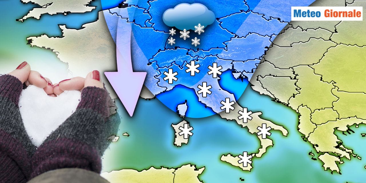 Meteo, la Cella di Hadley si sposterà verso sud aprendo la via a quella di Ferrel: neve fin sino in pianura