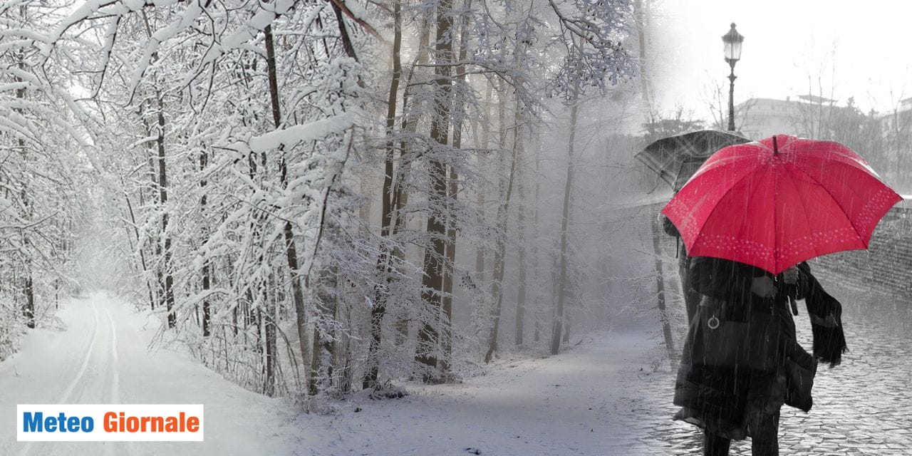 Meteo: l'inverno non è finito! Pioggia, freddo e abbondanti nevicate in montagna