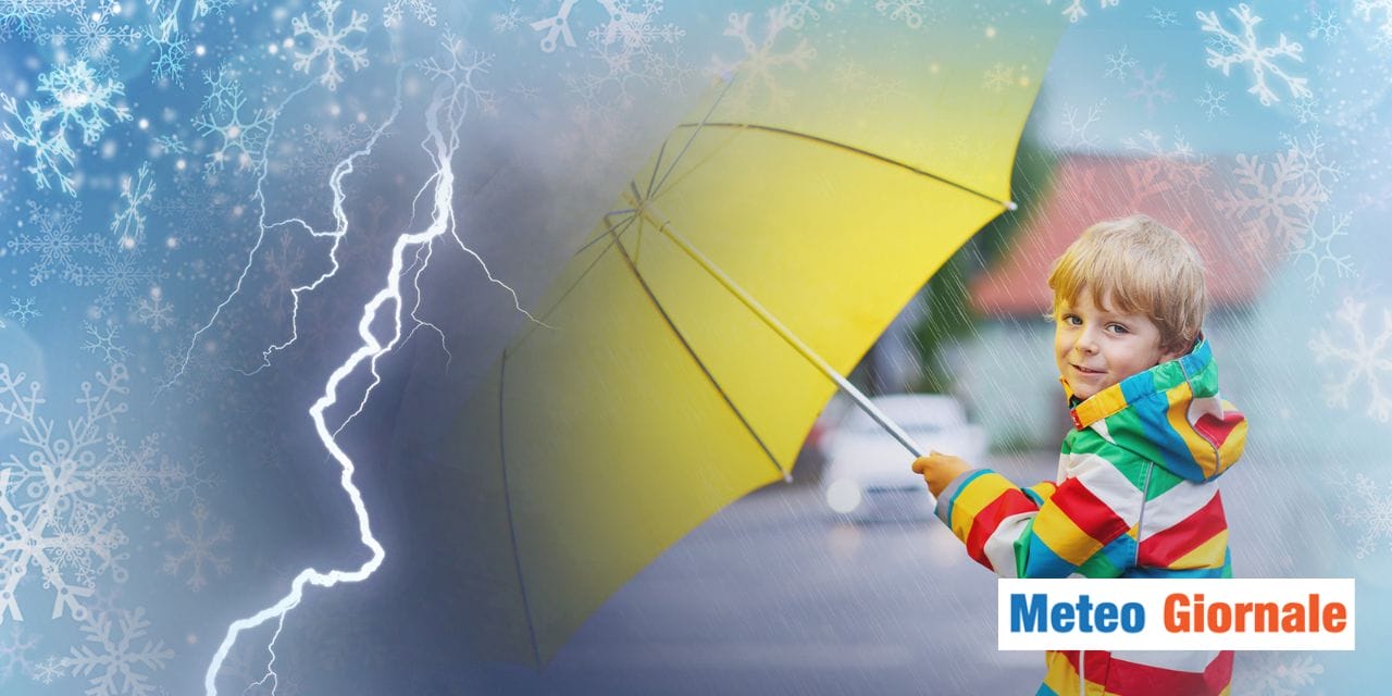 Meteo: pioggia, nubifragi, venti forti, quanto durerà?