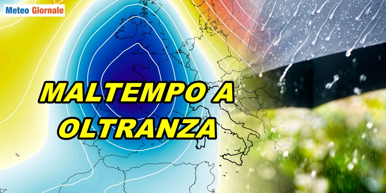 Meteo: nuova forte perturbazione nel weekend, gli effetti