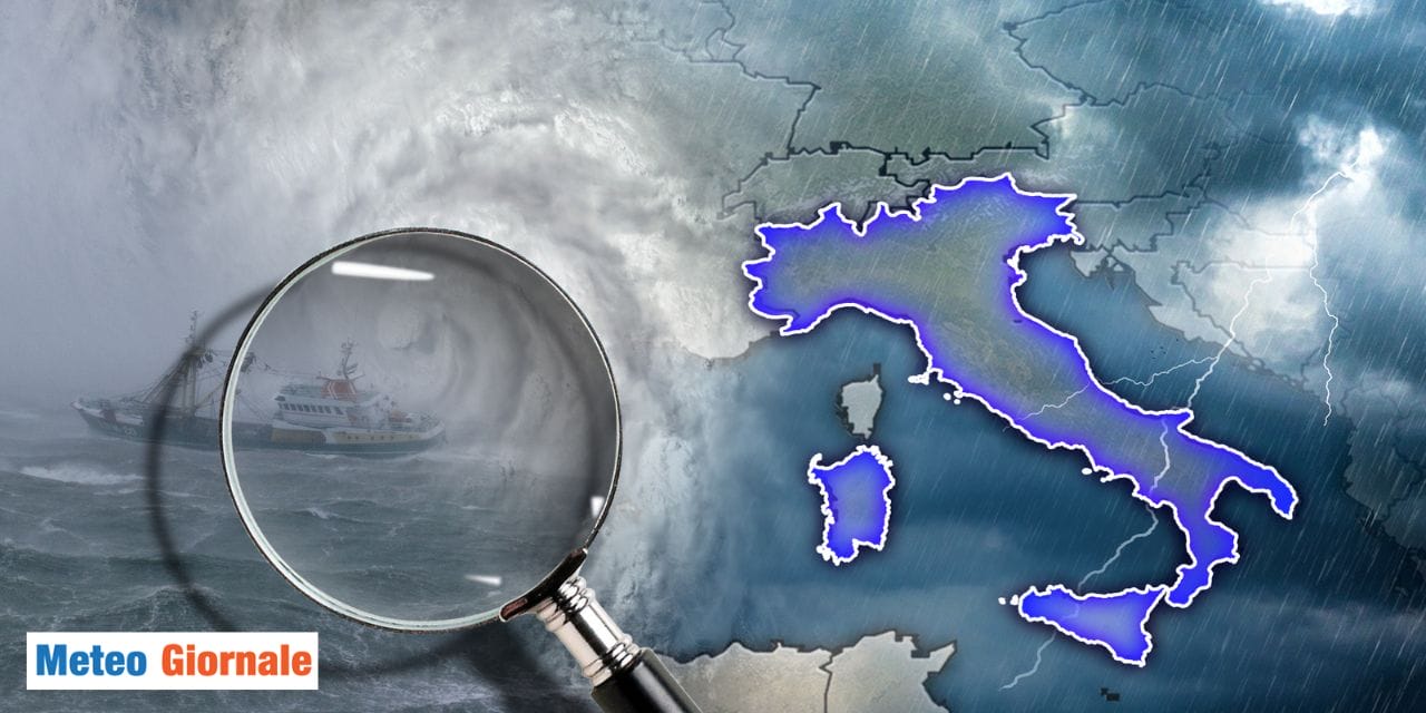 Meteo Italia: maltempo del weekend con pioggia, neve e calo delle temperature