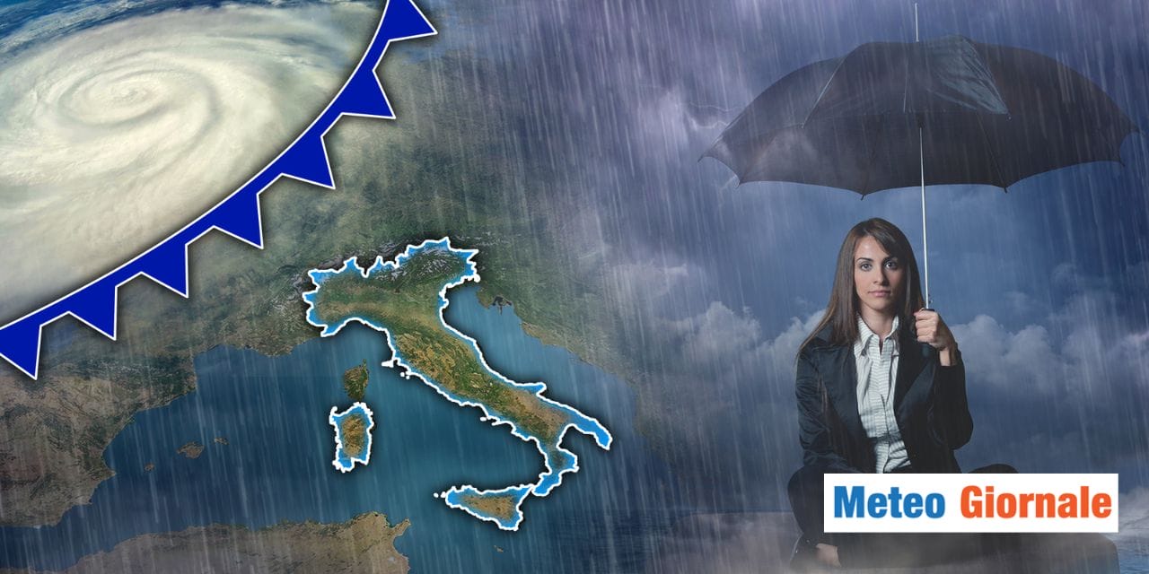 Meteo: piogge e nubifragi per giorni e giorni, ora cambia tutto
