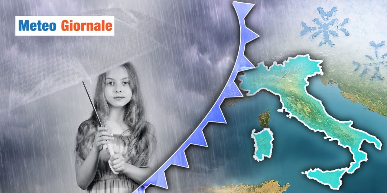 Meteo: perturbazioni una dopo l'altra, stravolgimento totale