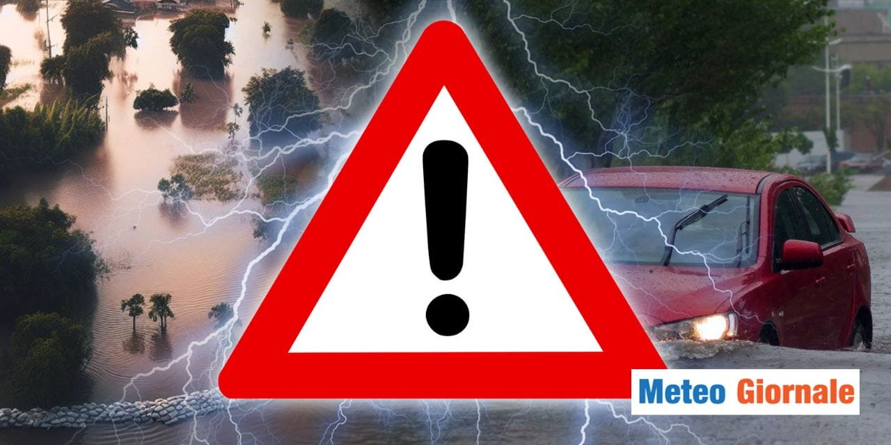Meteo: tante perturbazioni in arrivo, torna il rischio nubifragi