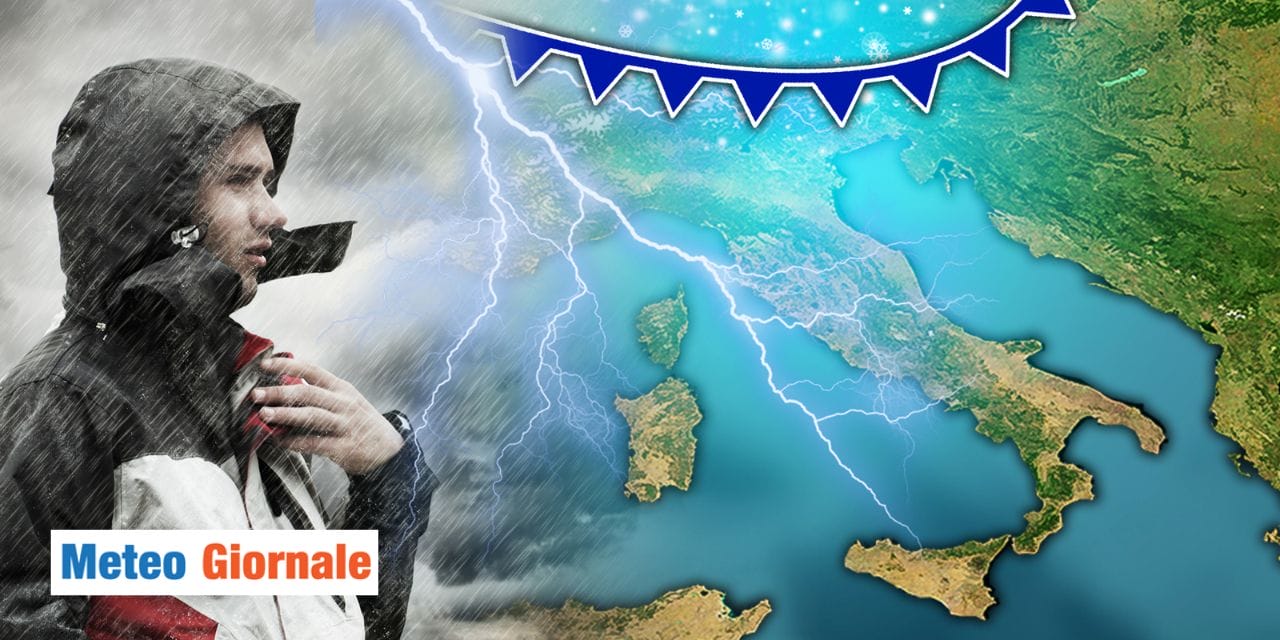 Meteo: ciclone dall’Atlantico, tutto pronto per il maltempo
