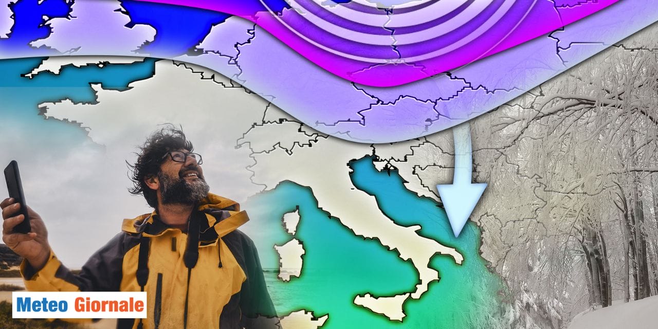 Inverno, cambio di rotta: serie di peggioramenti in arrivo dal Circolo Polare