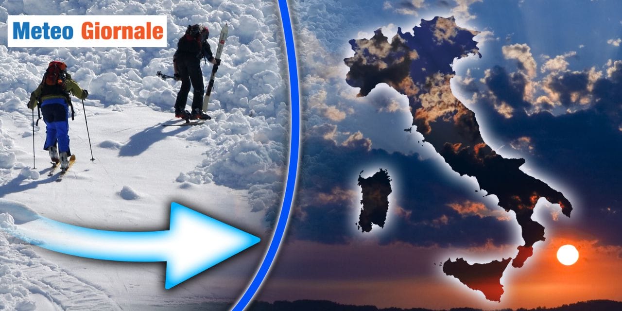 Meteo: anticiclone al capolinea, anche la siccità KO?