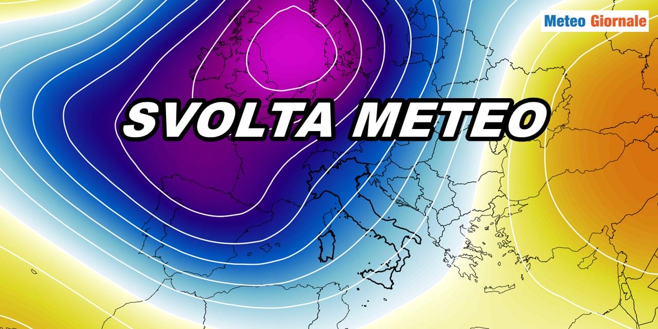Meteo: confermata la SVOLTA, torna il maltempo atlantico