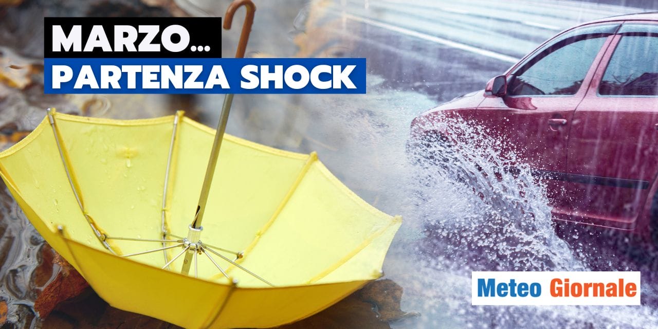 Meteo: pochi fronzoli, tempo tempestoso anche a Marzo