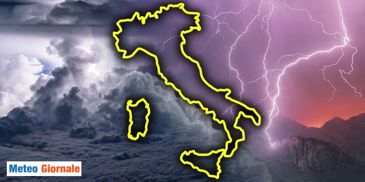 I temporali: un sintomo del cambio di stagione meteo
