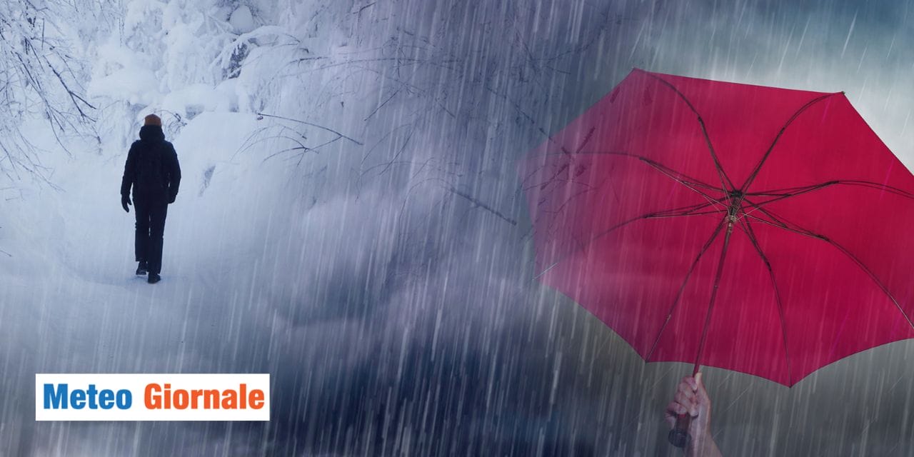 Meteo: prossimo peggioramento confermato, ecco quando pioverà