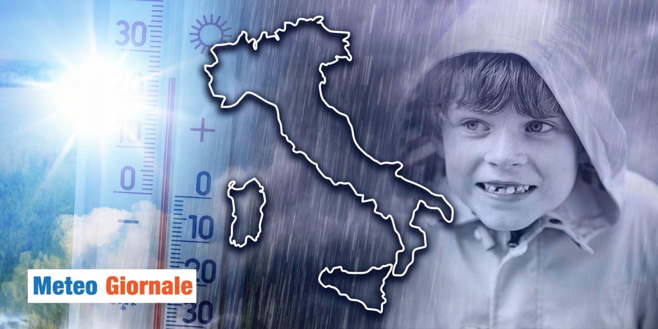 Meteo: tutto confermato, tornerà il maltempo in Italia