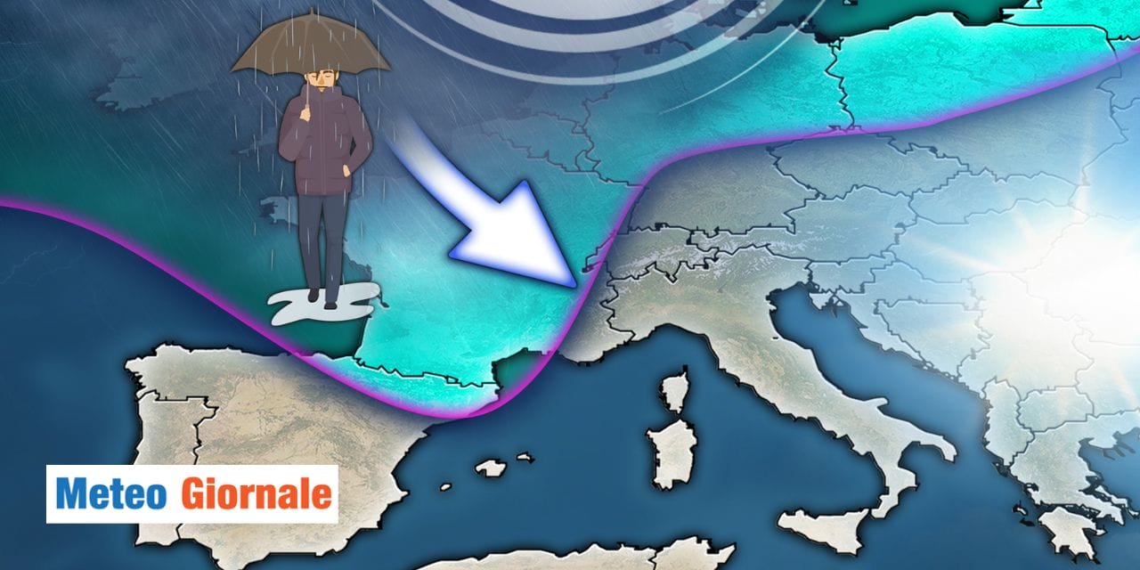 Meteo: treno di perturbazioni punta l'Italia, tra pochi giorni cambia tutto