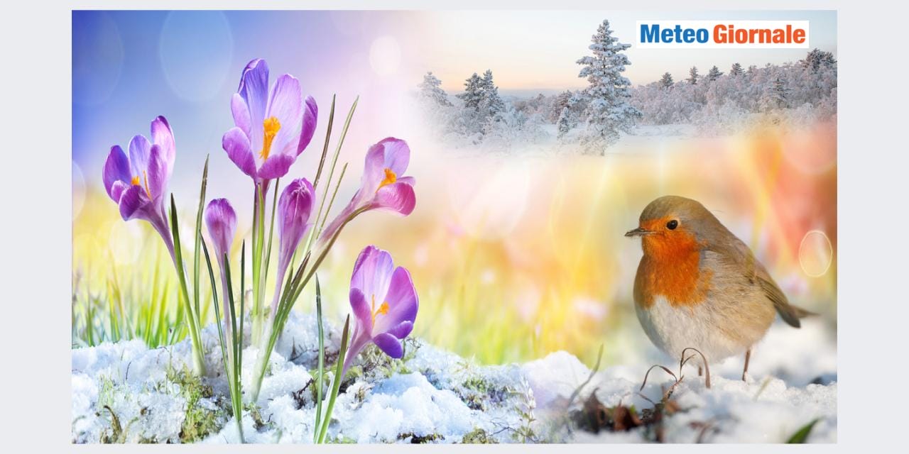 Meteo: la neve di Primavera in tutta la sua bellezza