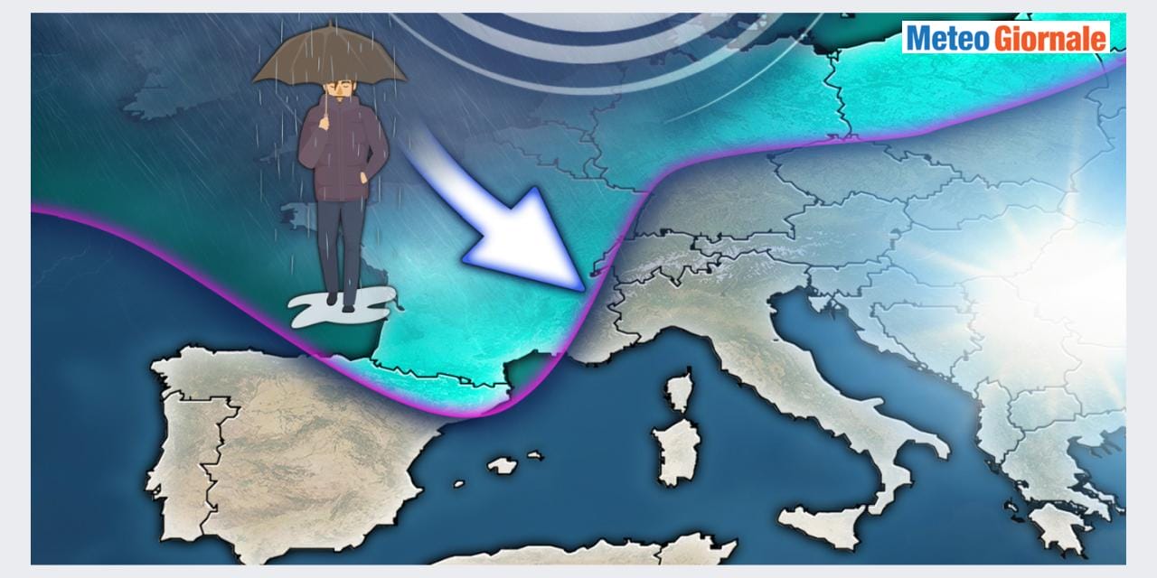 Meteo: torneranno piogge e nevicate, treno di perturbazioni sull'Italia