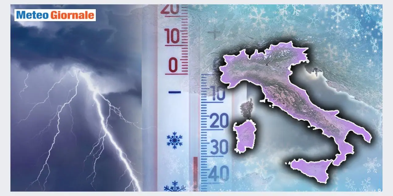 Riecco il maltempo dopo settimane di tempo asciutto