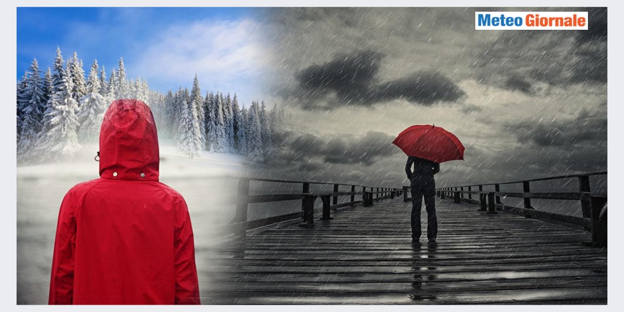 Meteo weekend sotto la pioggia, ma l’inverno dov'è?