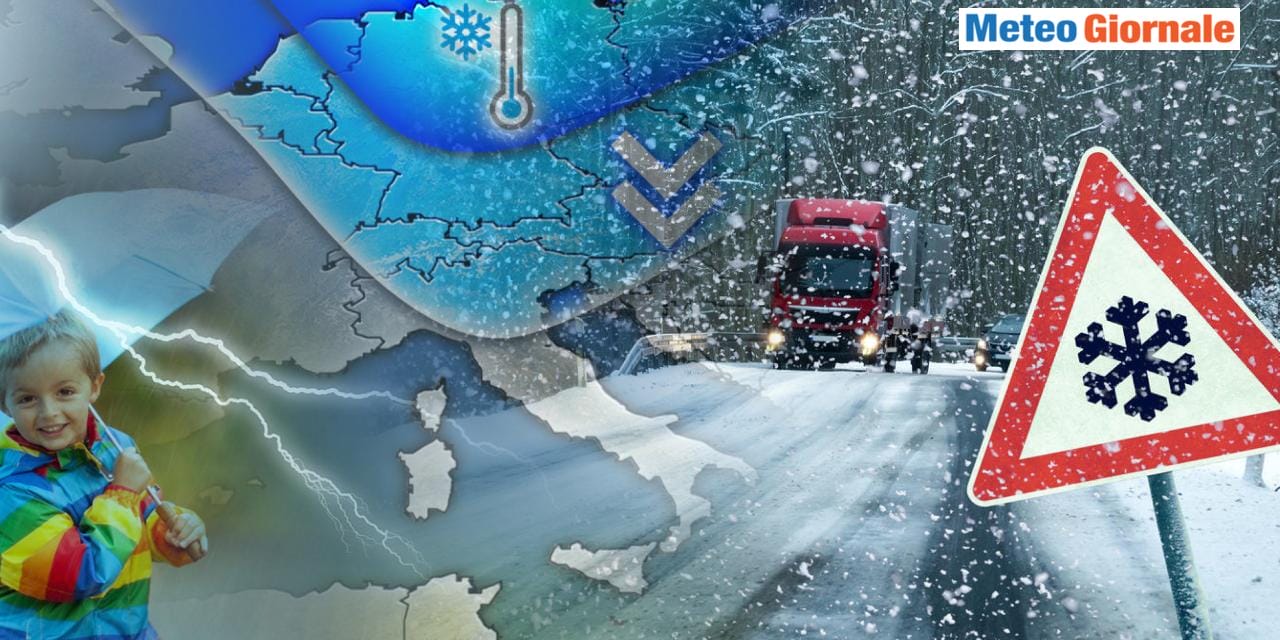 Meteo weekend: altre piogge e nevicate pronte ad abbattersi, ecco dove