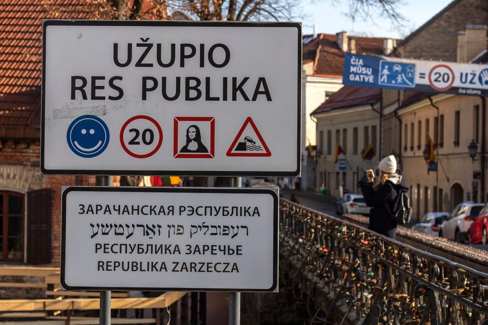 Užupis, la repubblica degli artisti nata per gioco